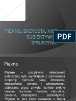 Wiedza o Kulturze Piękno Brzydota Kicz PDF