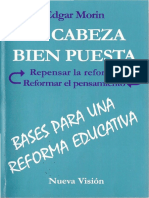Morin Edgar - La Cabeza Bien Puesta.PDF