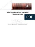 Manual de Instalación Cisco VPN Client V2.0 PDF
