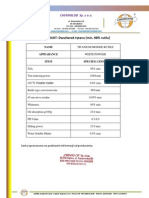 Titanium Dioxide Rutile - Chemiglob - Com - Product Sheet For TiO2 Rutile