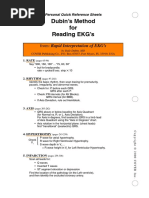 Dubin ECG Reference Sheets