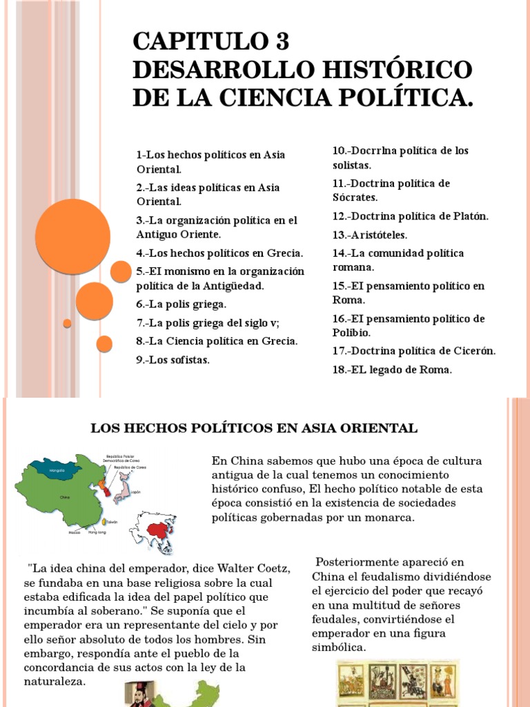 desarrollo histórico de la ciencia política. Platón