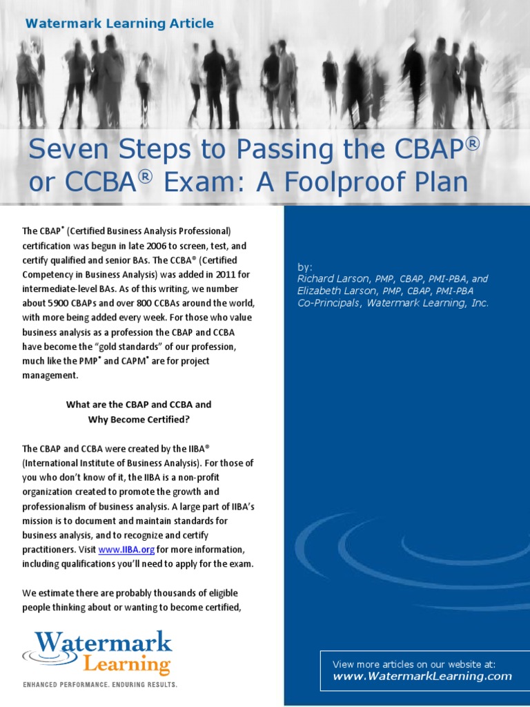 CBAP Vorbereitung