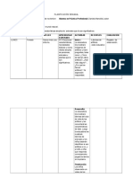 Planificación Semanal