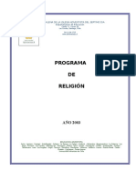 Prog. Religion UCh. 2003