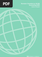Download Revision Checklist for IGCSE Accounting by Aayesha69 SN30568470 doc pdf