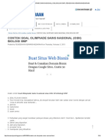 Download Contoh Soal Olimpiade Sains Nasional Osn Biologi Smp _ Pendidikan Kewarganegaraan by deera SN305690309 doc pdf