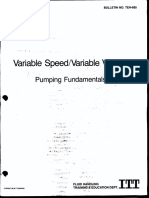 Variable Speed Variable Volume Pumping Fundamentals