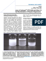 TDS-243 Optimizing Performance Carbopol ETD 2020 Ultrez 10 Partial Neutralization Polymer Dispersions