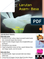 Larutan Asam Dan Basa