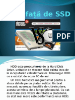 HDD Faţă de SSD