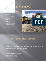 Surface Mining 