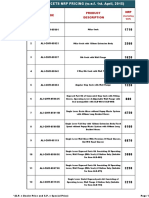 Jaquar 2015 Price List