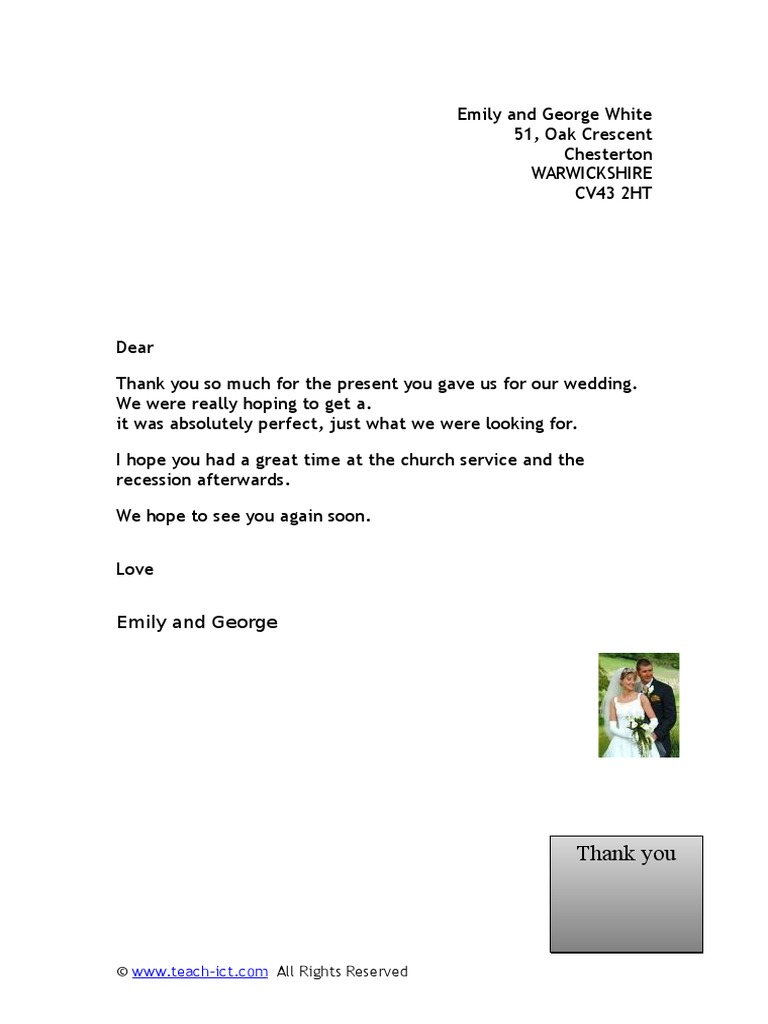 Weddingletter | PDF