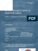 ANF - Kel 1 - Keseimbangan Cairan & Elektrolit Tubuh