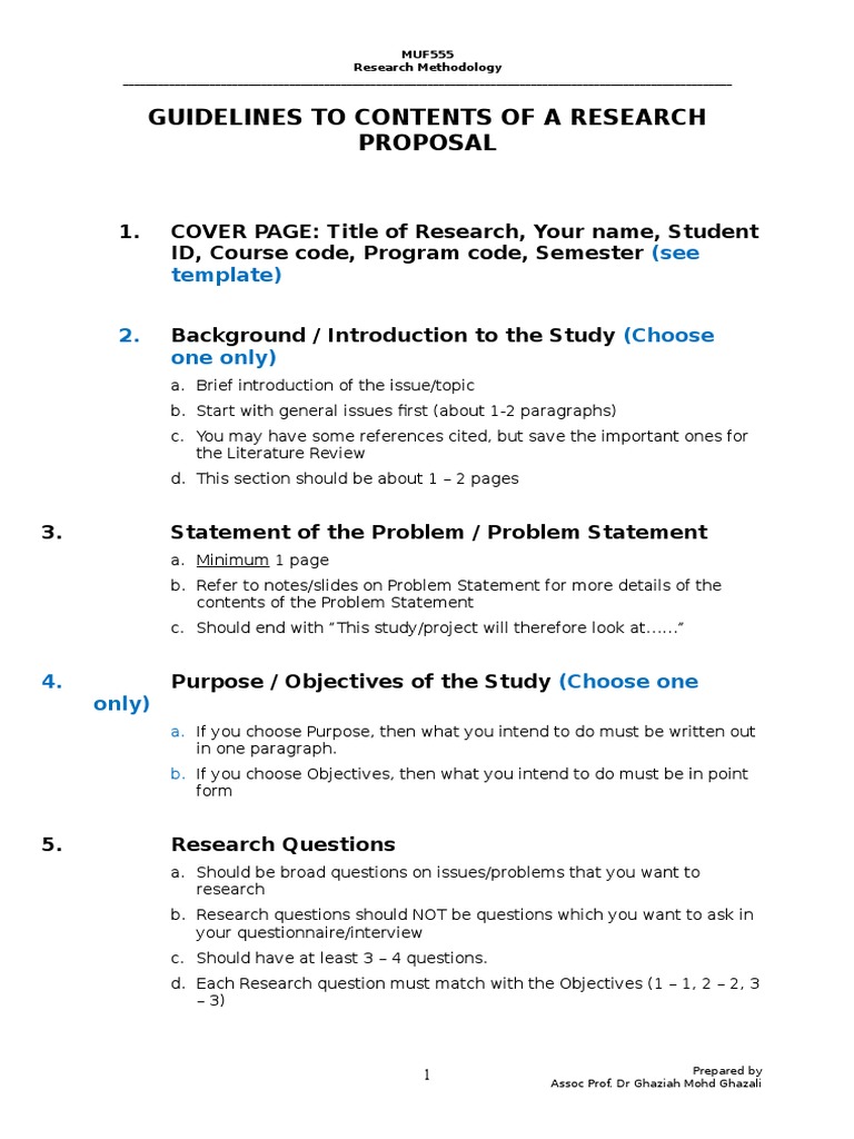 how to make qualitative research proposal