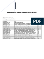 Fixture patents