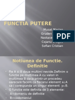 Functia Putere