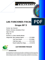 Las Funciones Fiscales