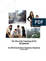 OJT Guidelines IS Students