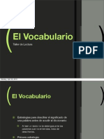 Vocabulario