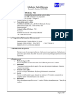 MSDS SOLFATO DI CADMIO