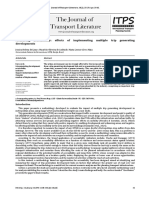 Measuring Accessibility: Effects of Implementing Multiple Trip Generating Developments