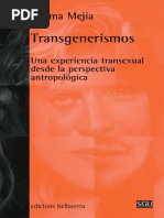 Norma Mejia - Transgenerismos. Una Experiencia Transexual Desde La ...