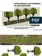 Trees Paper Models by Papermau 2014 Letter Format