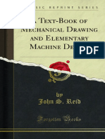 A Text-Book of Mechanical Drawing and Elementary Machine Design 1000030526