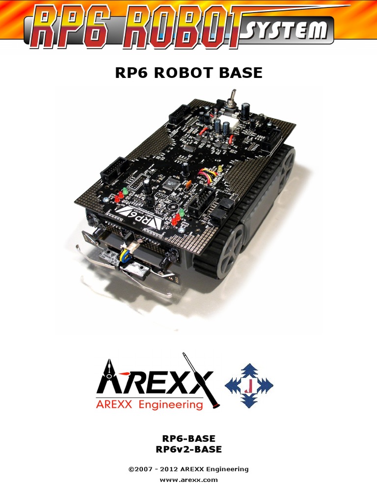 Rp6 v2 Robotersystem | PDF | Microcontroller | Analog To Digital Converter