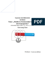 Lucrare de Laborator Nr1 (Inductia Electromagnetica)