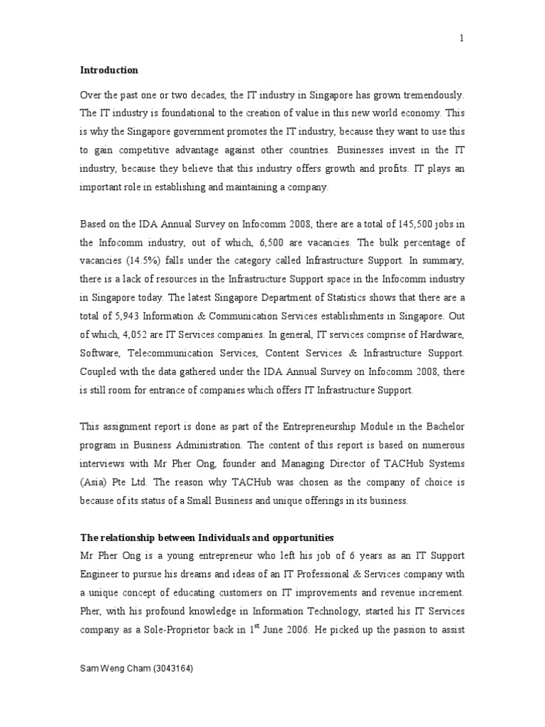 Entrepreneurship - SME | PDF | Data Center | Strategic Management
