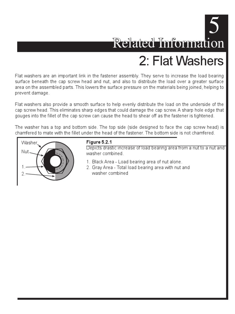 Related Information: 2: Flat Washers | PDF