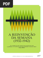 ALAMBERT, F. (2012) Reinvenção Da Semana 1932-1942