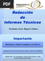 Presentación Curso Redacción de Informes Técnicos