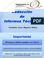 Presentación Curso Redacción de Informes Técnicos