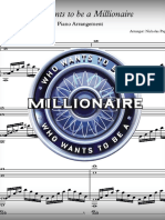 'Who wants to be a Millionaire' Piano Arrangement, Advanced Version