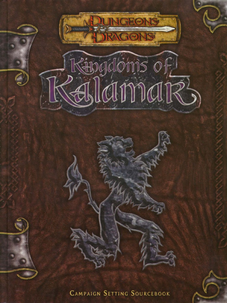 Kingdoms of Kalamar - Campaign Setting | PDF