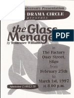 The Glass Menagerie Flyer