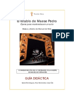 El retablo de Maese Pedro: una adaptación cervantina