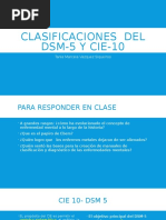 Clasificaciones Del DSM-5 Y Cie-10