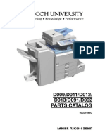 Parts Manual MP 4000 PDF