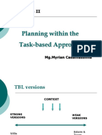 Planning Within the TBL Approach