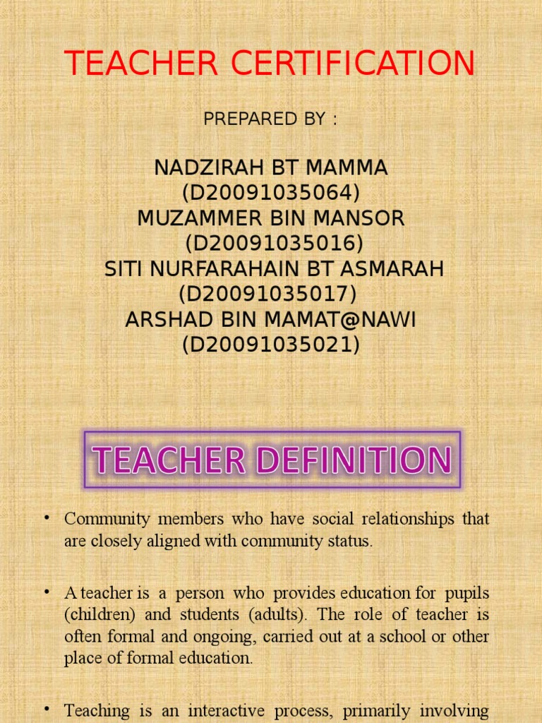 Teacher Certification and Challenges | PDF | Teacher Education | Teachers