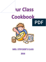 Our Class Cook Book 2016