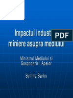 Impactul Industriei Miniere Asupra Mediului Heredea