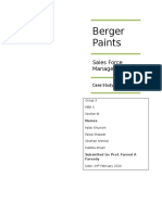 Berger Paints case