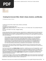 Download Enders Game Article by deep865 SN305789416 doc pdf