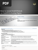 Download RADIUSdesk on CentOS  by Dimitris Balatsos SN305789517 doc pdf